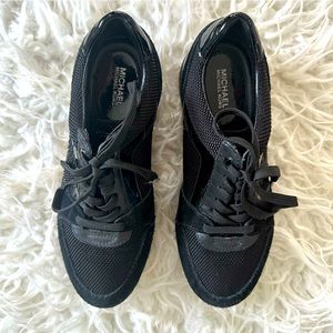 Michael Kors Black Sneakers